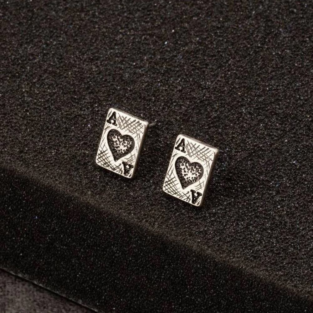 ❤️ Rustic Cute Little Playing Card Ace Of Hearts